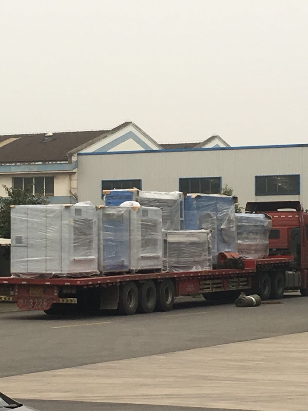 洗滌設備發貨現場